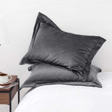 Velvet Pillow Sham Gray (Pack of 2) RFS - 30351