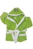 Kid's Bathrobe Green-HE-OS