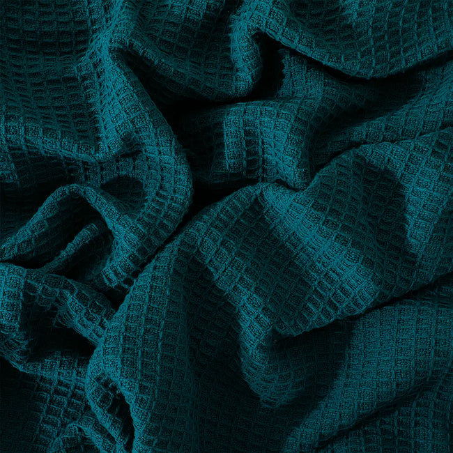Waffle Thermal Blanket Teal- RFS Main Image