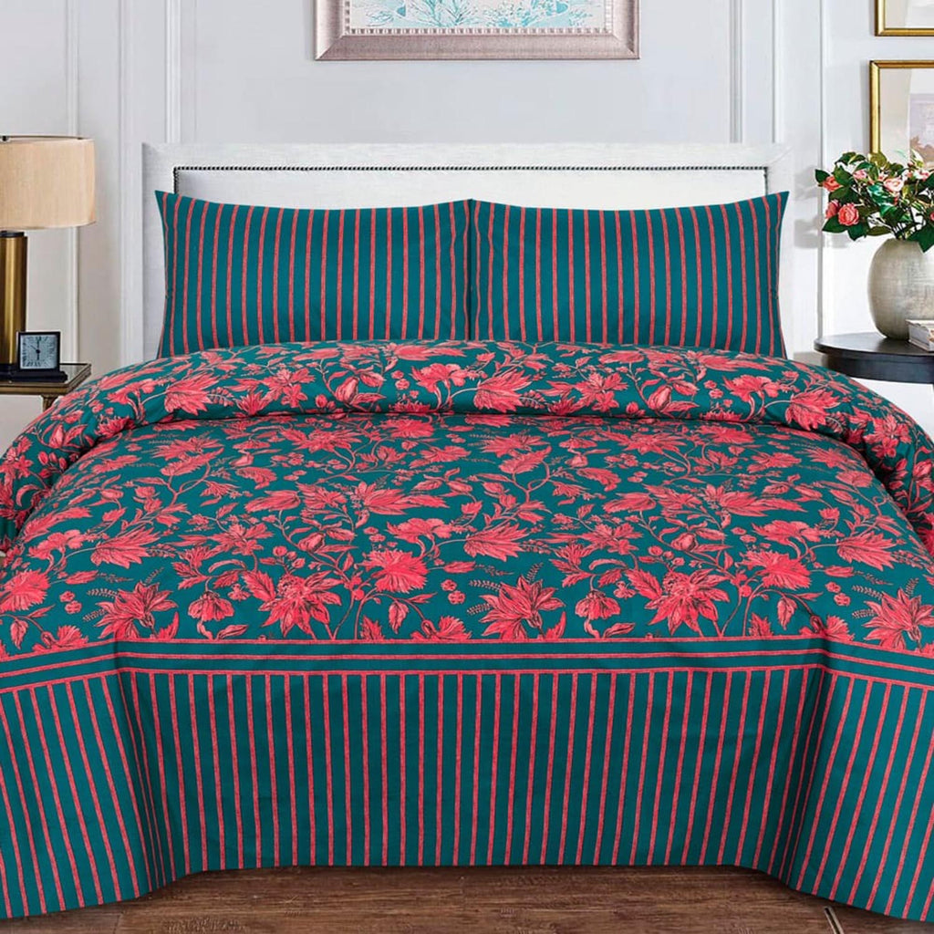Midnight Bloom - Bed Sheet Set