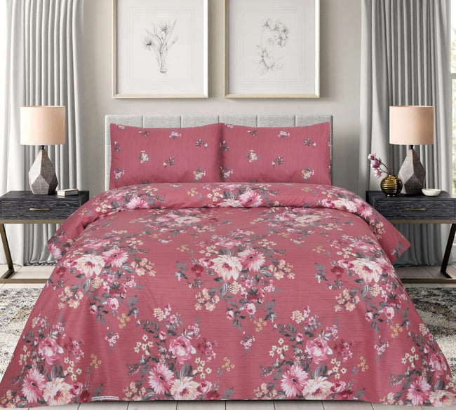 Rosy Charm - Bed Sheet Set Single Hover Image