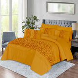 Roly-Poly Duvet Cover 3 Pcs Set Mustard-40201 RFS