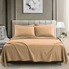 Beige - Bed Sheet Set Single