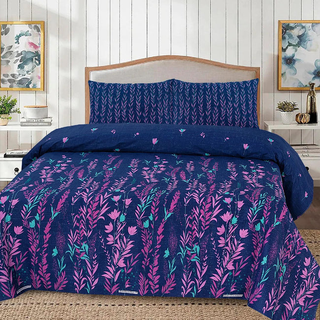 Twilight Bloom - Bed Sheet Set Hover Image