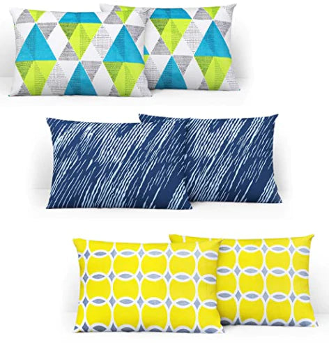 Assorted Pillow Cases -Pack of 6