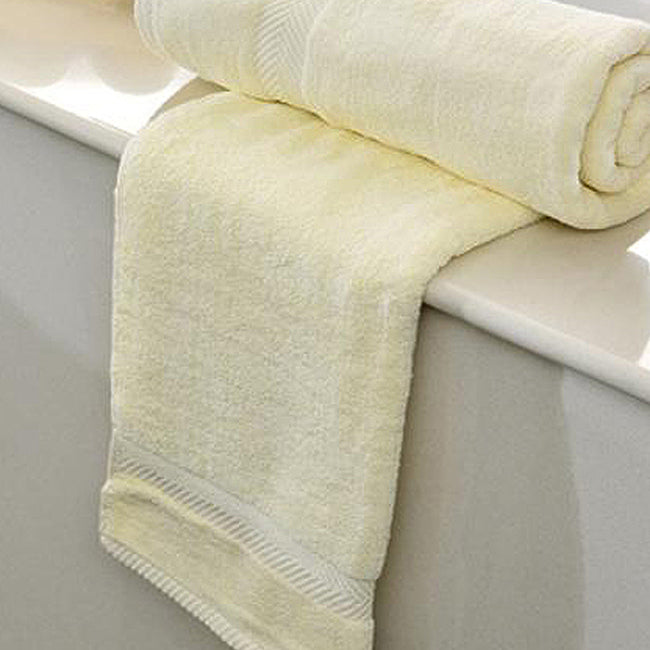 Plain Dyed Off-White Bath Towel-494 Main Image