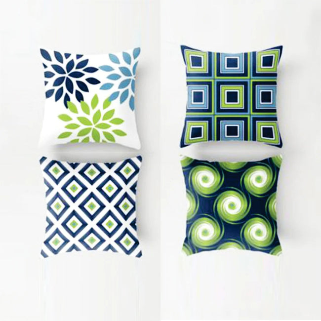 Nautical Design Cushion Covers (Pack of 4)-CC-9 Hover Image