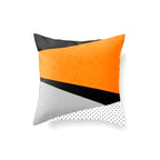 Orange Geometric Cushion Covers (Pack Of 5)-CC-43
