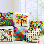 Colorful Geometry Cushion Covers (Pack Of 5)-CC-86