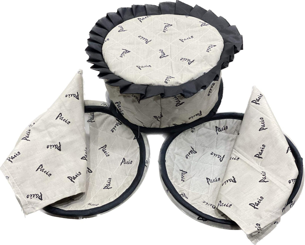 5 Pcs Quilted Hot Pot Set