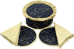 5 Pcs Quilted Hot Pot Set