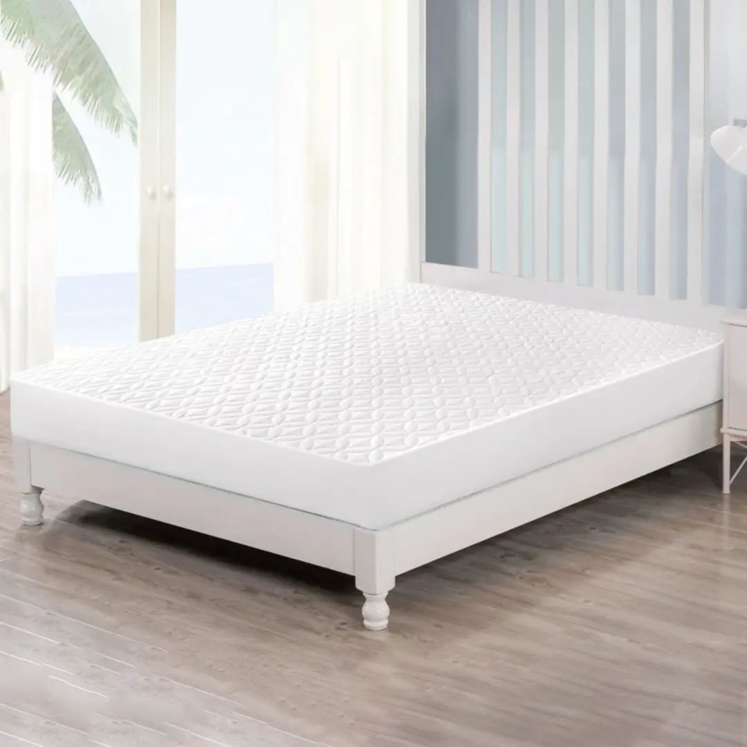 White Waterproof Mattress Protector
