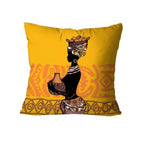 Yellow African Cushion Covers Pack 3-CC58A