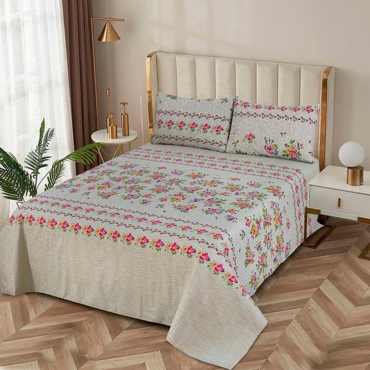 Belle drome - Bed Sheet Set Single - Lotus