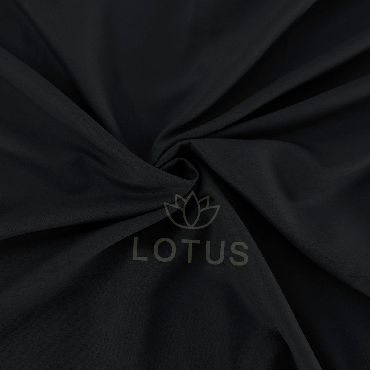 Black Zigzag Pleated - Duvet Cover Set 8 Pcs - Lotus