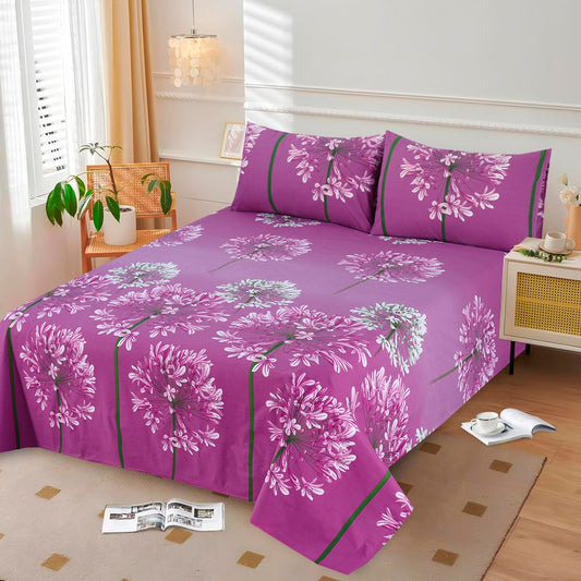 Blossom Breeze - Bed Sheet Set Single - Lotus