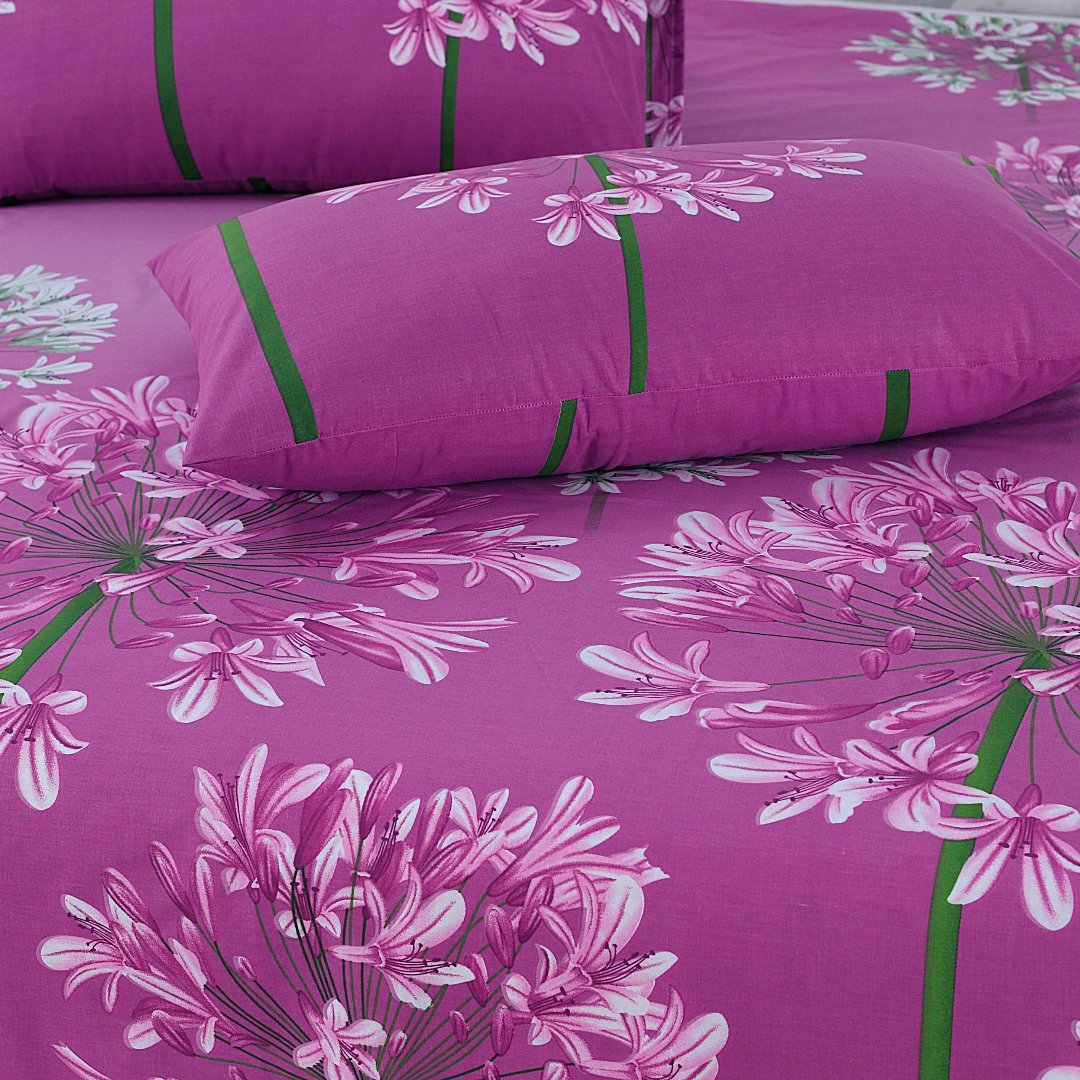 Blossom Breeze - Bed Sheet Set Single - Lotus