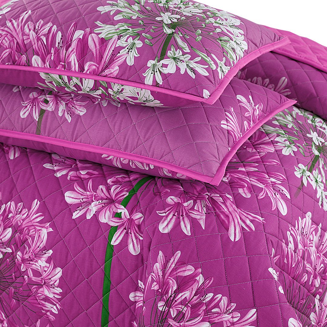Blossom Breeze - Bed Spread Set 3 Pcs - Lotus