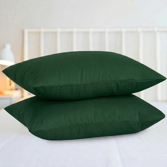 Ultra Soft Pillow Cover – Green, 2 Pc