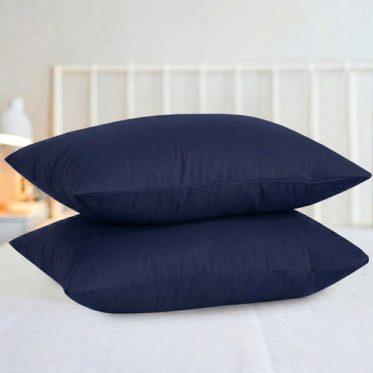 Ultra Soft Pillow Cover – Navy, 2 Pc