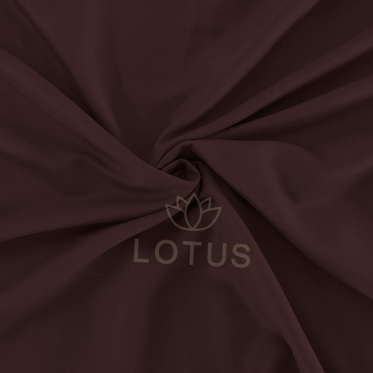 Chocolate Zigzag Pleated - Duvet Cover Set 8 Pcs - Lotus