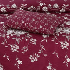 Maroon Whisper - Bed Sheet Set