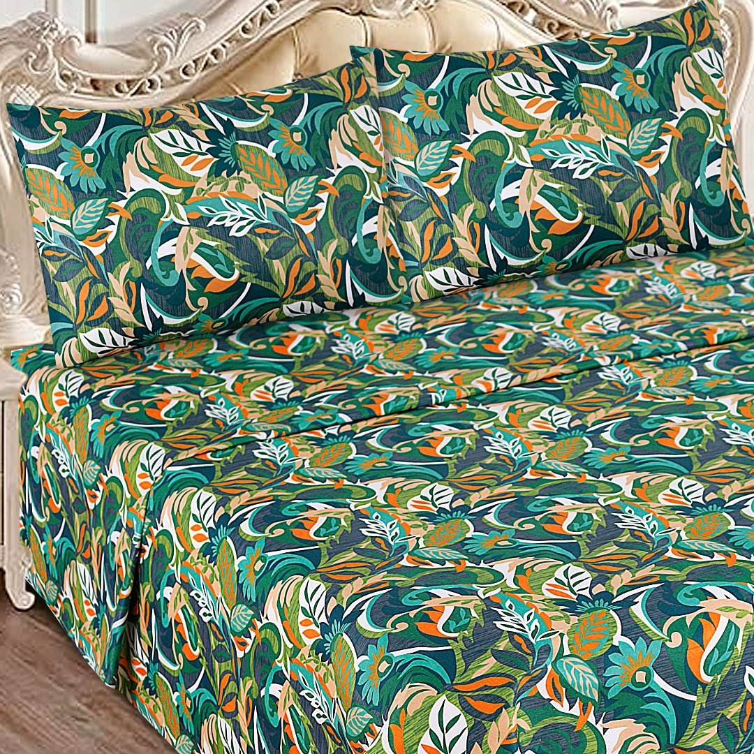 Dusky Bloom - Bed Sheet Set Single - Lotus