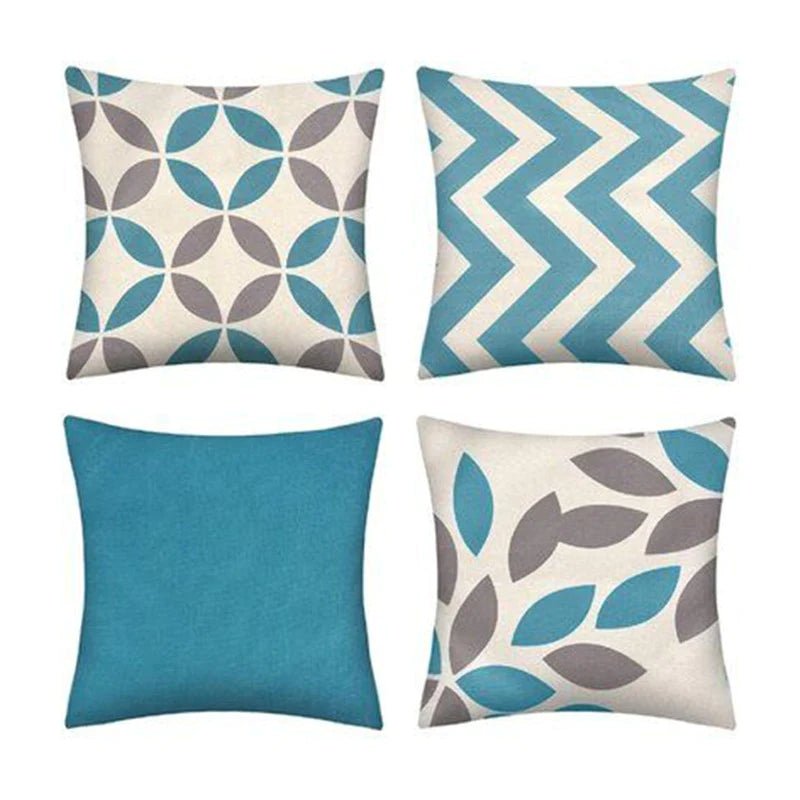 East Urban Cushions Covers Pack Of 4 - CC124A Filling - Lotus
