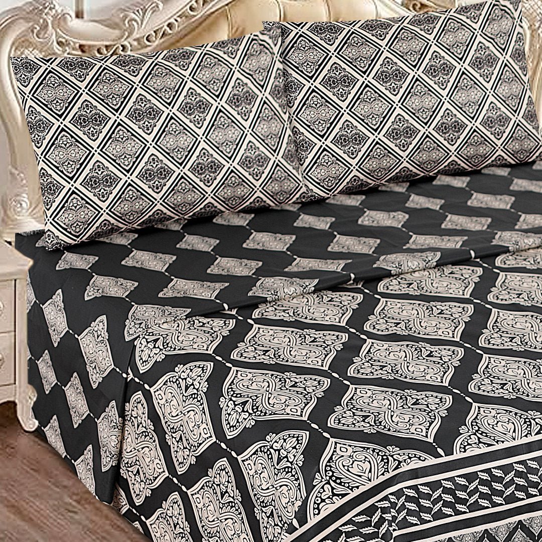 Elegant Harmony - Bed Sheet Set Single - Lotus