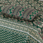 Emerald Glow - Bed Sheet Set Single - Lotus