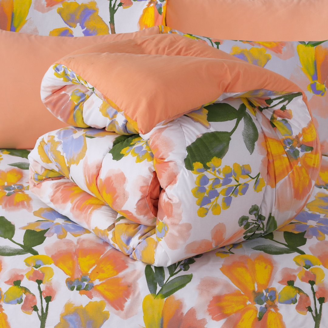 Flower Buds - Duvet Cover Set 3 Pcs - Lotus