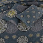 Gray Luxe Touch - Summer Comforter Set - Lotus