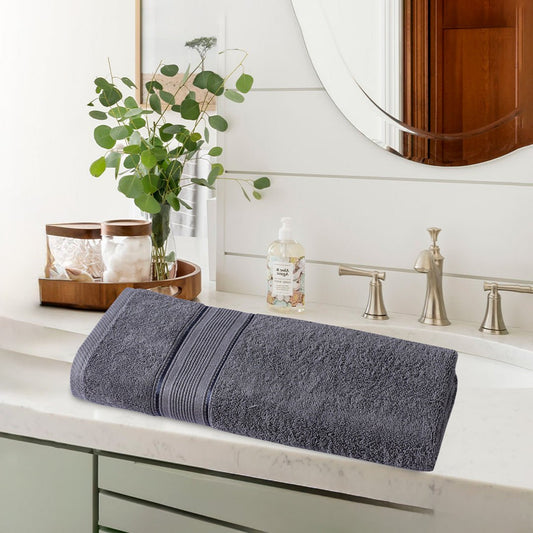 High Quality Bath Towel Twine Gray - 553 - Lotus