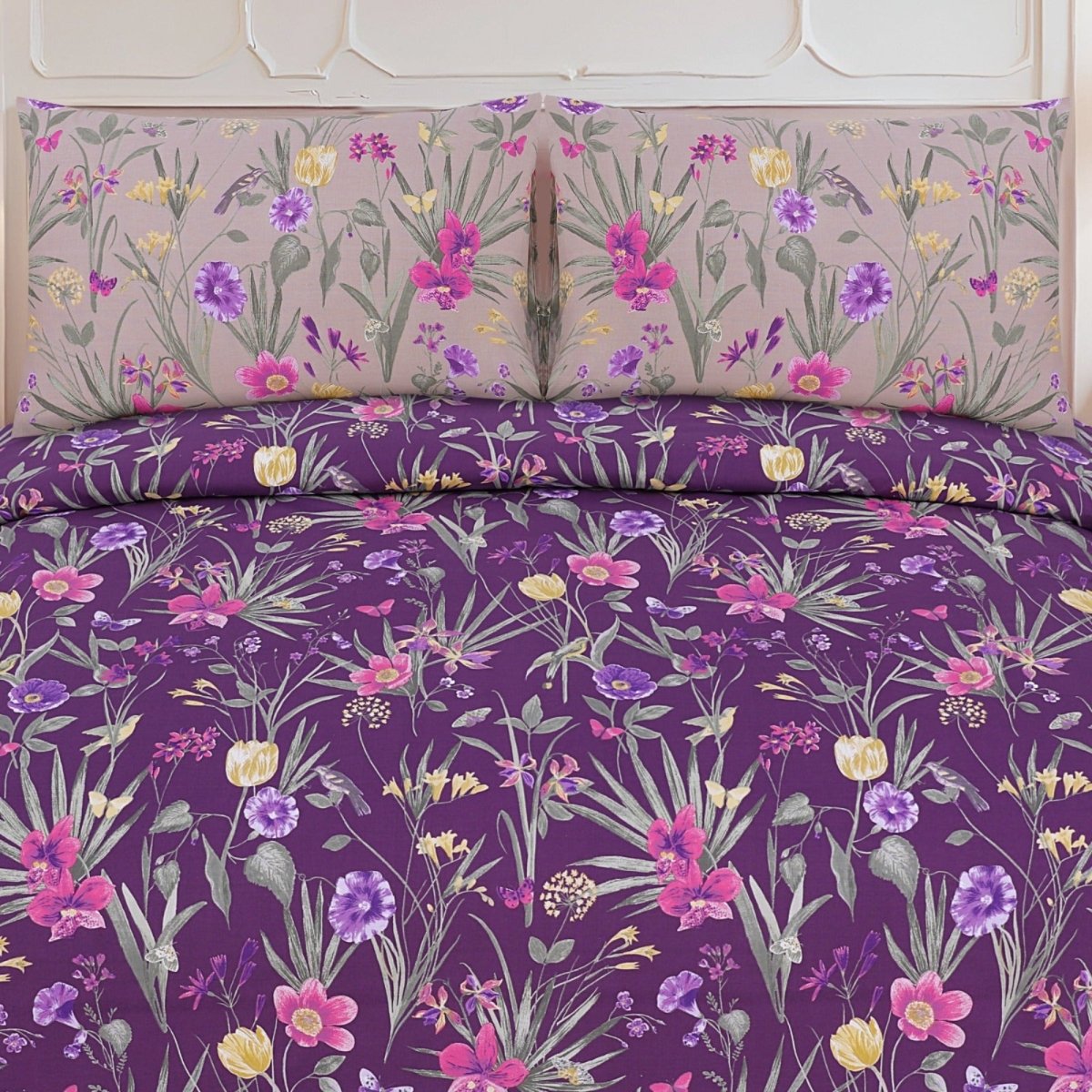 Lavendra - Bed Sheet Set King - Lotus