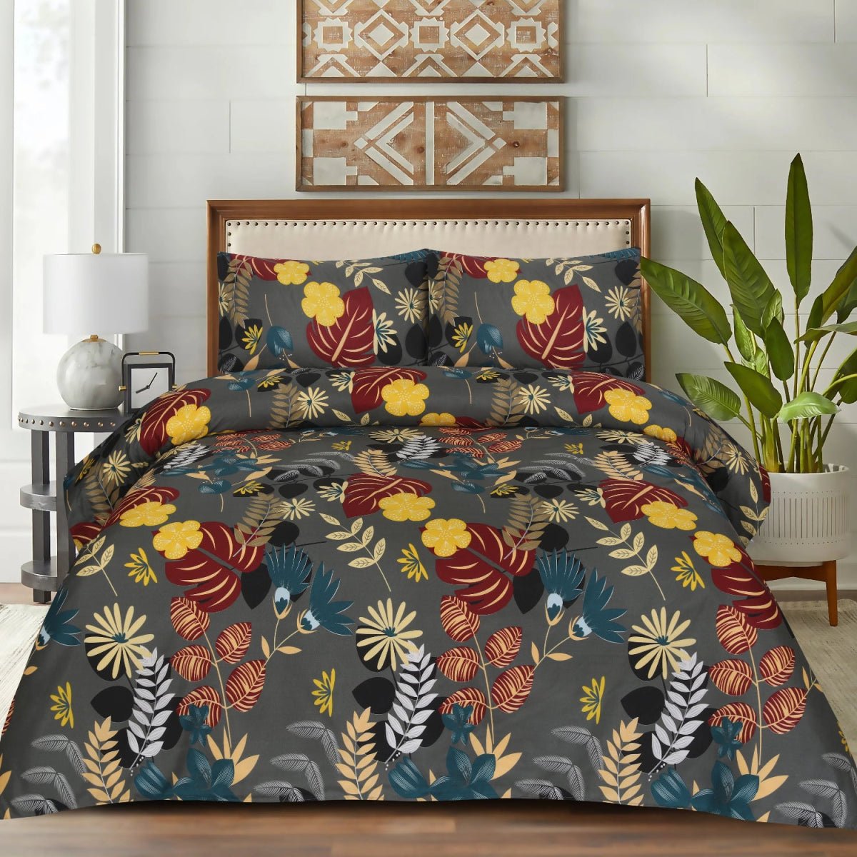 Leafmist - Bed Sheet Set Single - Lotus