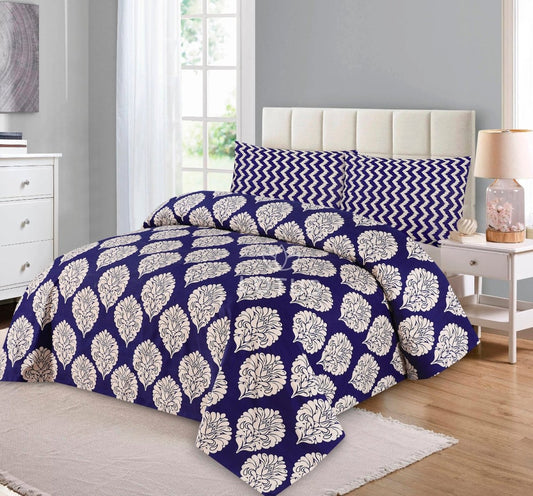 Luxury Patterned - Bed Sheet Set Single - Lotus