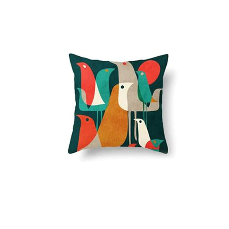 Multi Color Cushion Covers Pack 6 - CC130 Filling - Lotus