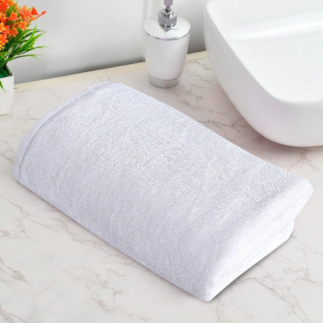 Pile To Pile White - Bath Towel - Lotus Hover Image