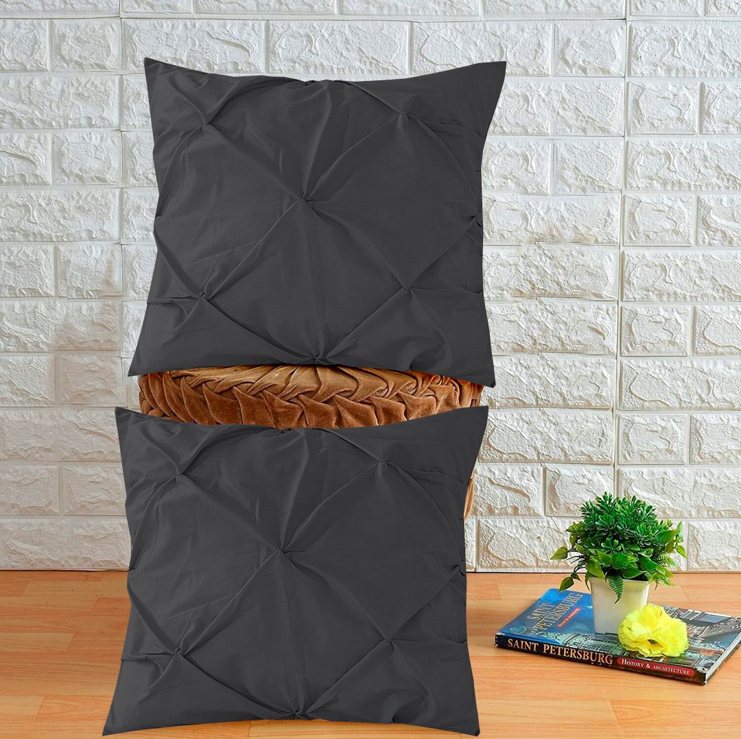 Pin Tuck Cushion Cover (Pack of 2) RFS - Lotus