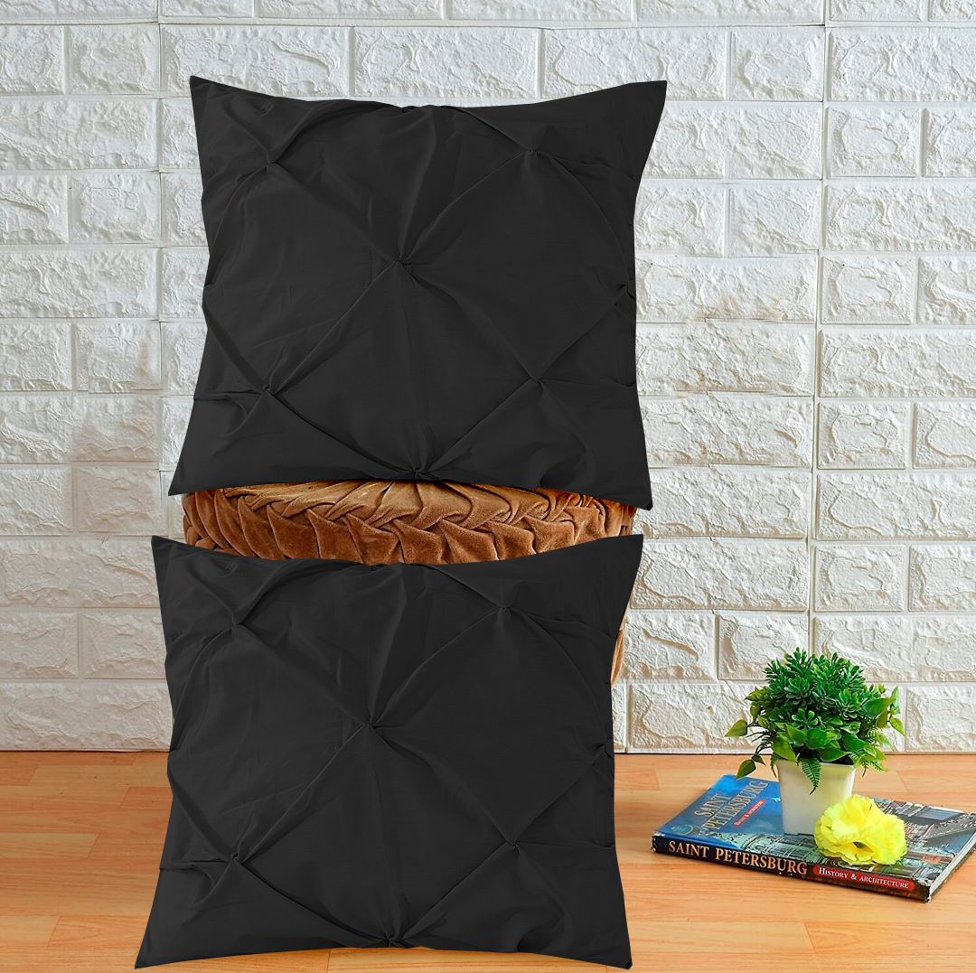 Pin Tuck Cushion Cover (Pack of 2) RFS - Lotus
