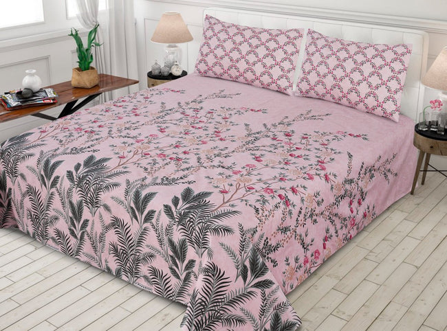 Pink Paradise - Bed Sheet Set Single - Lotus Hover Image