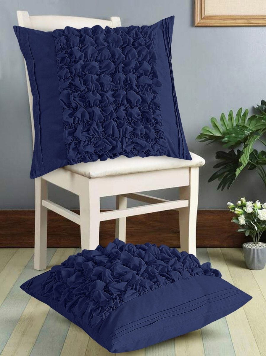 Pleated & Roly - Poly Cushion Cover (Pack of 2) RFS - Lotus