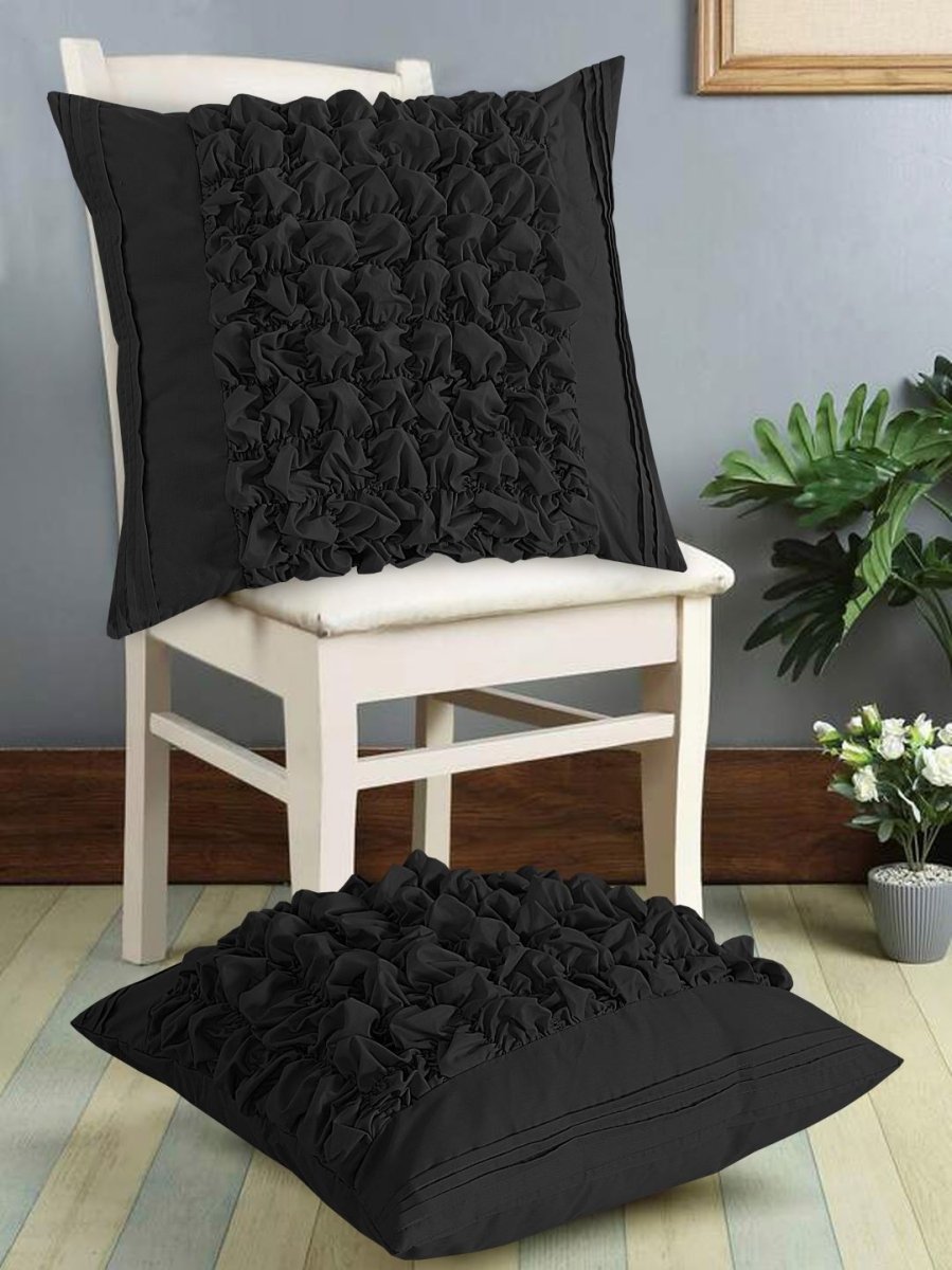 Pleated & Roly - Poly Cushion Cover (Pack of 2) RFS - Lotus