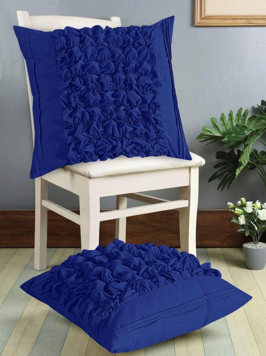 Pleated & Roly - Poly Cushion Cover (Pack of 2) RFS - Lotus