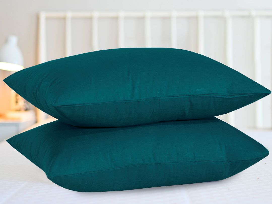 Poly Cotton Pillow Cover (Pack of 2) RFS - Lotus