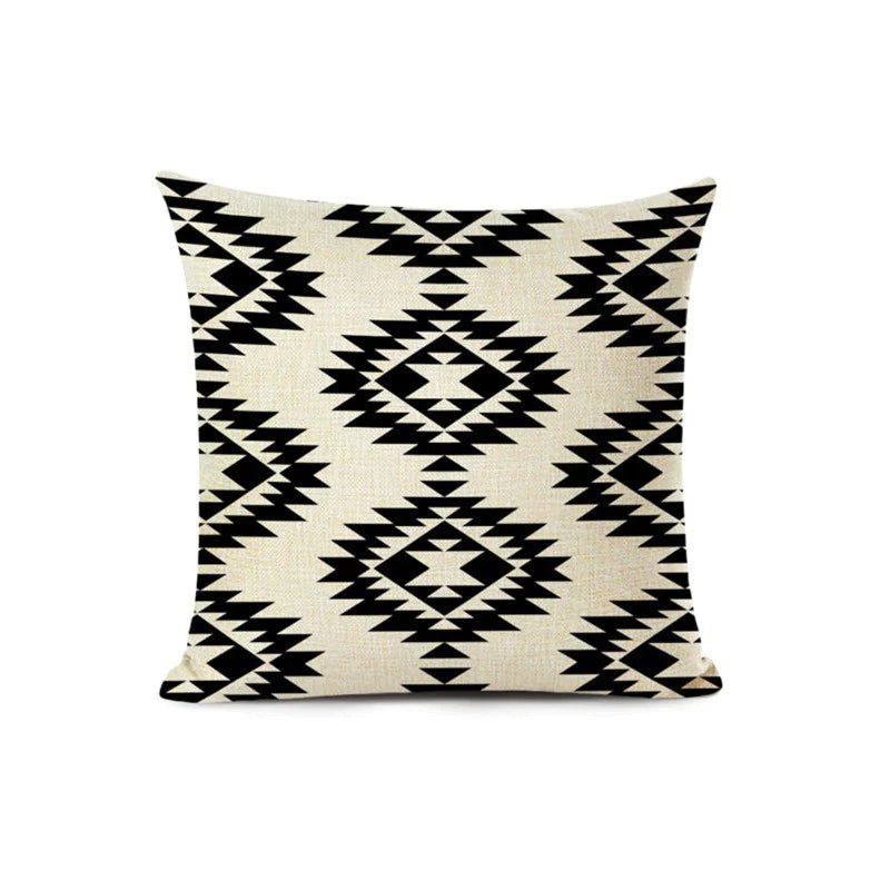 Retro Ethnic Cushion Covers (Pack Of 5) - CC - 25 Filling - Lotus