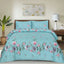 Aqua Bloom - Bed Sheet Set