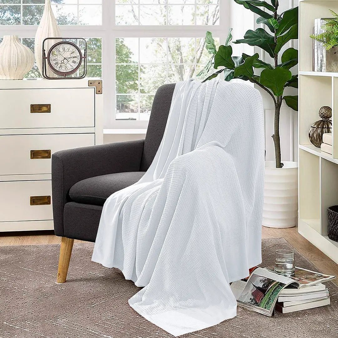 Sofa Waffle AC Thermal Blanket - RFS - Lotus