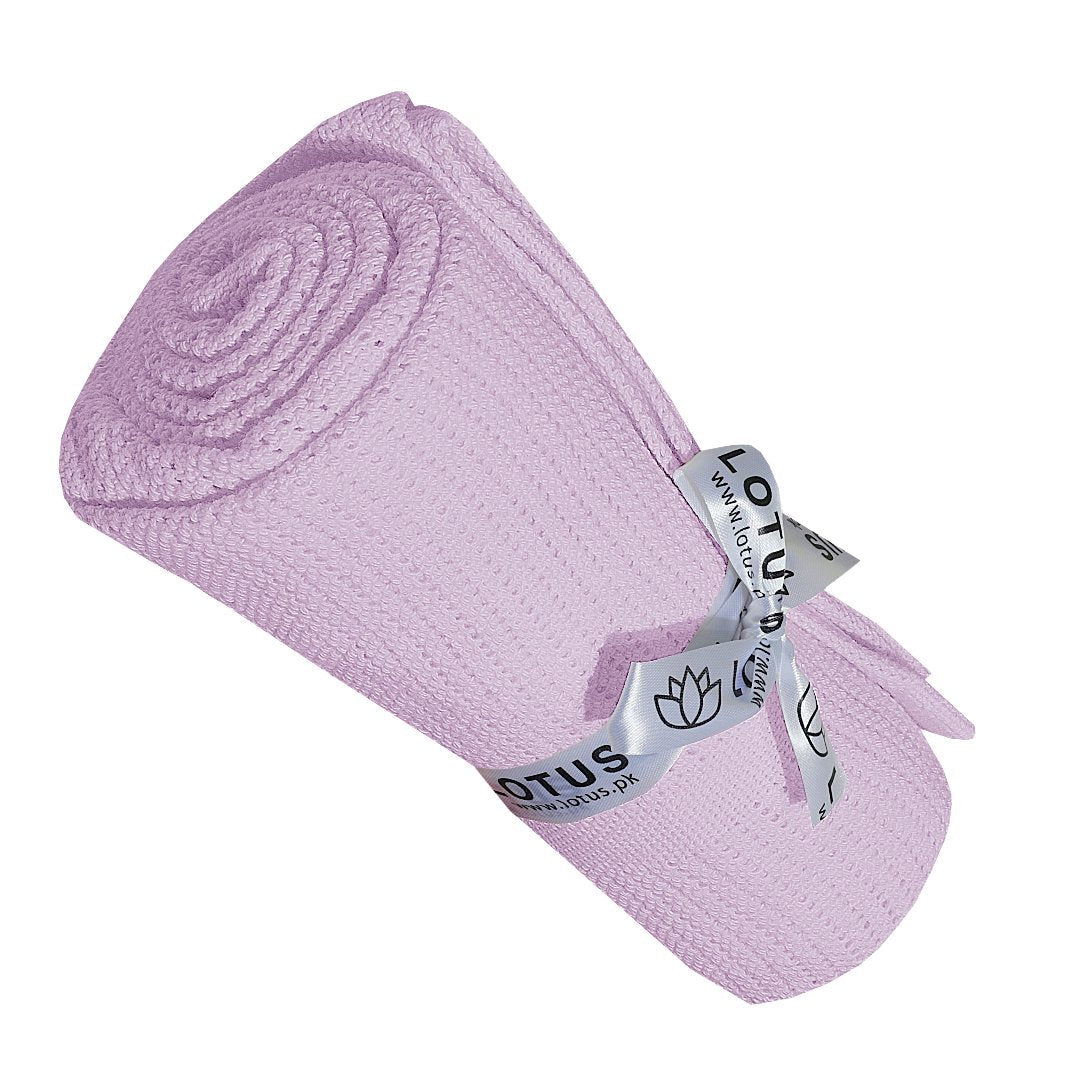 Soft Cellular Baby Blanket - Lotus