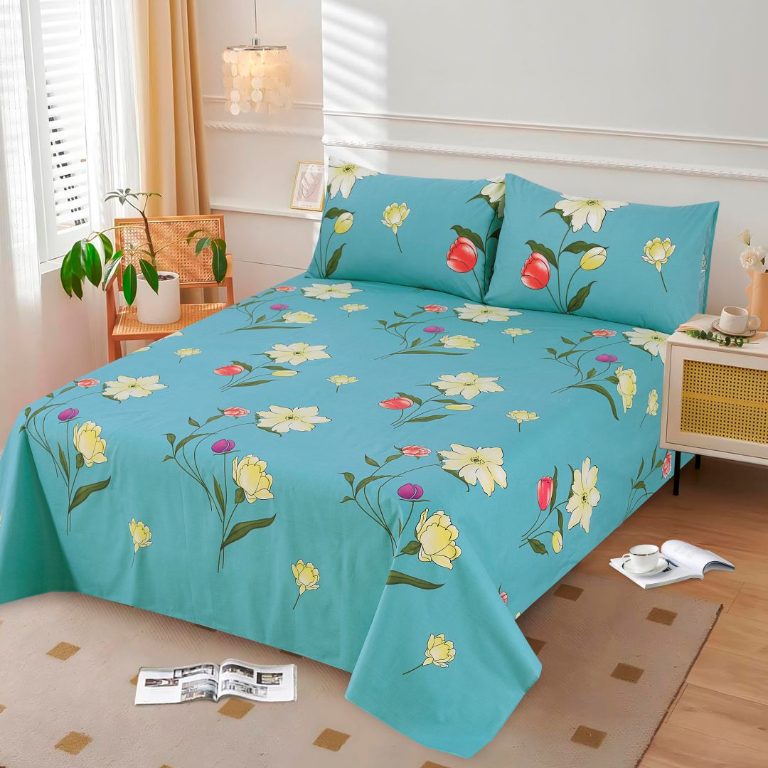 Spring Charm - Bed Sheet Set Single - Lotus